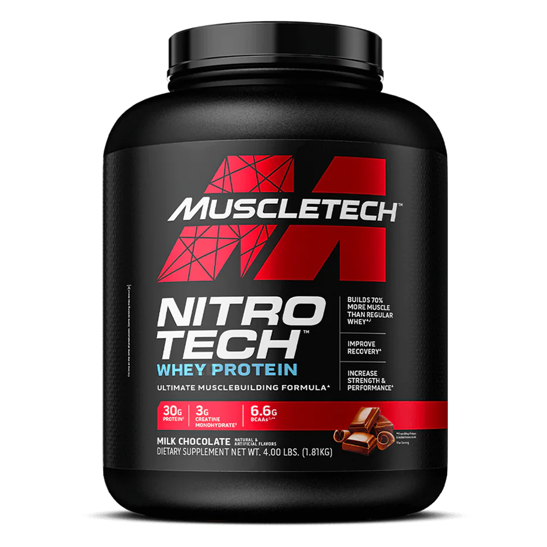 MuscleTech Nitro Tech Milk Chocolate 4lbs